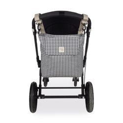 Bolso cambiador Walking Mum I love Vichy color negro