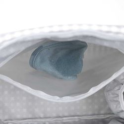 Bolso canastilla I Love Vichy Gris de Walking Mum