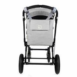 Bolso canastilla I Love Vichy Gris de Walking Mum