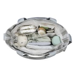 Bolso canastilla Sintra verde de Walking Mum