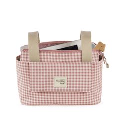 Bolso organizador Walking Mum I Love Vichy rosa