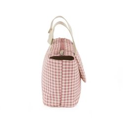 Bolso organizador Walking Mum I Love Vichy rosa