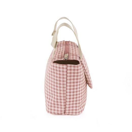 Bolso organizador Walking Mum I Love Vichy rosa
