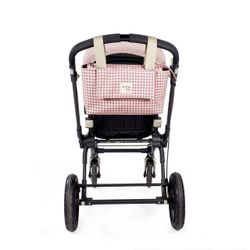 Bolso organizador Walking Mum I Love Vichy rosa