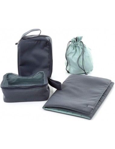 Bolso Cambiador Maternal Quinny color Graphite
