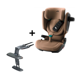 Britax Römer Kidfix PRO (Lux) con reposapiés Booster Footrest de Swandoo