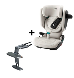 Britax Römer Kidfix PRO (Lux) con reposapiés Booster Footrest de Swandoo