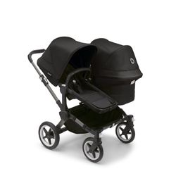 Bugaboo Donkey 5 Duo Chasis Graphite Capazo + Silla Negro