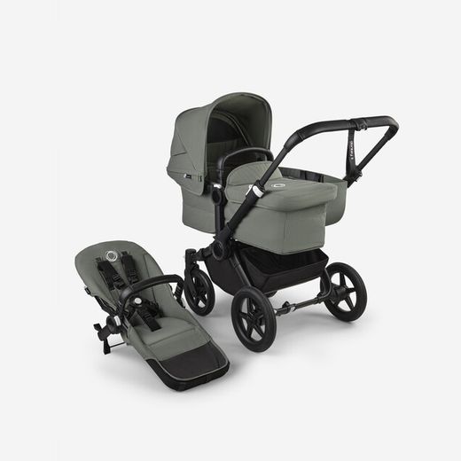 Bugaboo Donkey 5 MONO con capazo y silla Forest Green