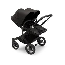 Bugaboo Donkey 5 Twin Chasis Negro Capazo + Silla Negro