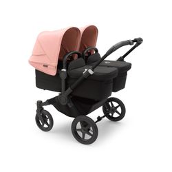Bugaboo Donkey 5 Twin Chasis Negro Capazo + Silla Negro