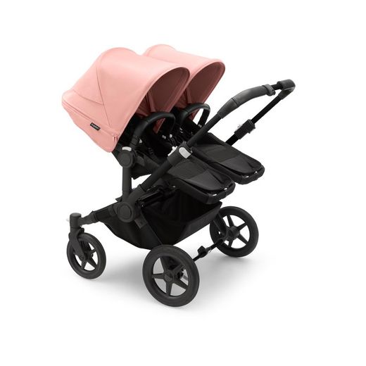 Bugaboo Donkey 5 Twin Chasis Negro Capazo + Silla Negro