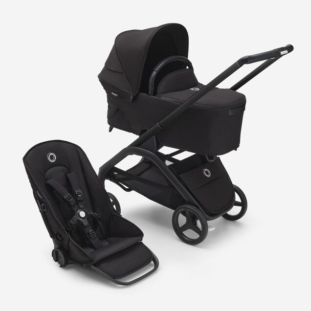 Bugaboo Dragonfly completo Chasis negro base Midnight Black