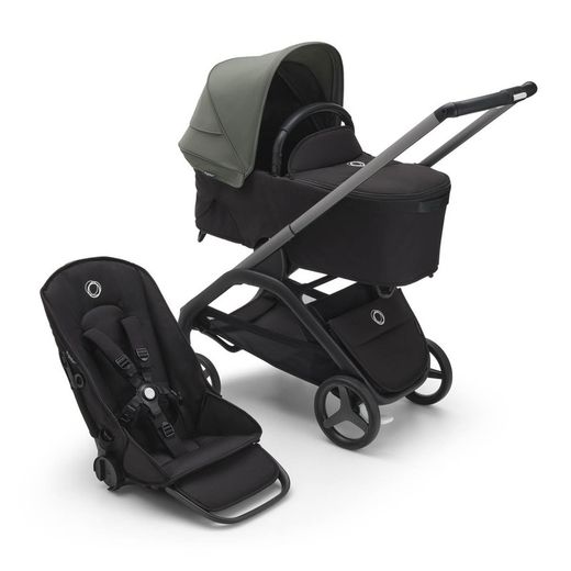 Bugaboo Drangonfly completo con chasis Graphite base negra