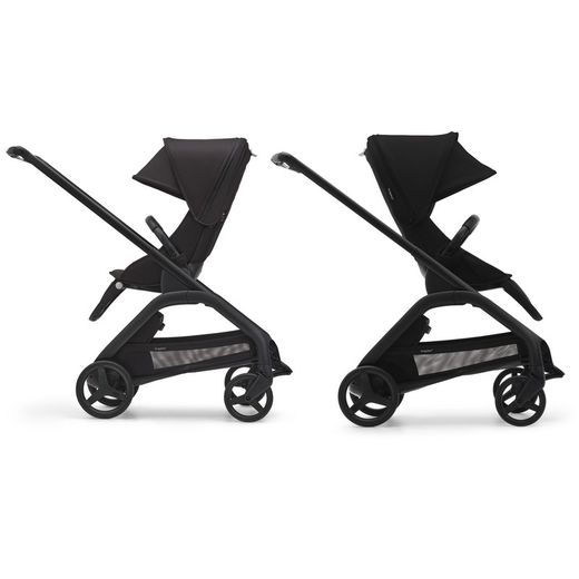 Bugaboo Drangonfly completo con chasis negro Desert Taupé