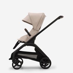 Bugaboo Drangonfly completo con chasis negro Desert Taupé