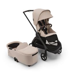 Bugaboo Drangonfly completo con chasis negro Desert Taupé
