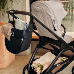 Bugaboo Drangonfly completo con chasis negro Desert Taupé