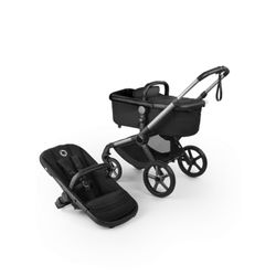 Bugaboo Fox 5 completo Renew chasis graphite, base negra y capota taupé