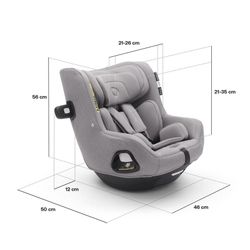 Silla de Coche Bugaboo Owl con la Base 360 ISOFIX by Nuna color Negro