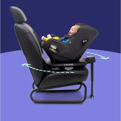 Silla de Coche Bugaboo Owl con la Base 360 ISOFIX by Nuna color Negro