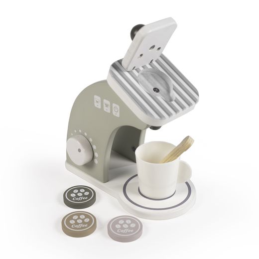 Cafetera de juguete de madera Walking Mum