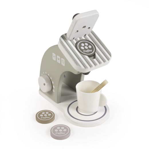 Cafetera de juguete de madera Walking Mum