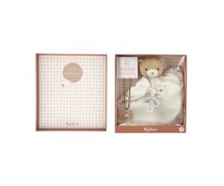 Caja Regalo Doudou Osito con Llamador de Ángeles de Kaloo