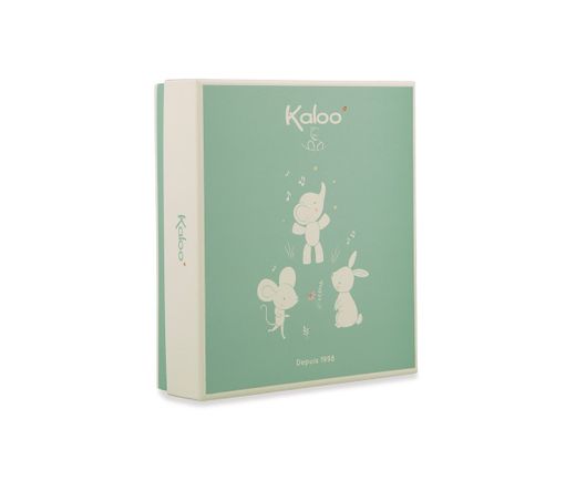 Caja Regalo Doudou elefante con Llamador de Ángeles de Kaloo
