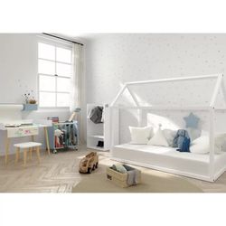 Cama casita Montessori de Ros 140x70