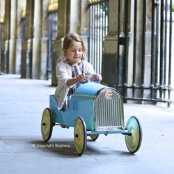 Coche de pedales Legend Old Blue de Baghera