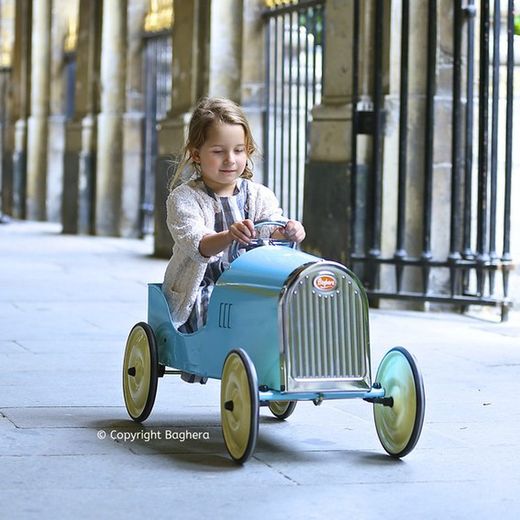 Coche de pedales Legend Old Blue de Baghera