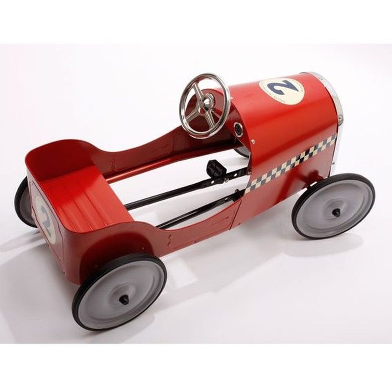 Coche de pedales Legend Rojo Mónaco de Baghera — LAS4LUNAS