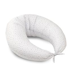 Cojin de lactancia Luna 80x185x16 CM Plumeti Rosa