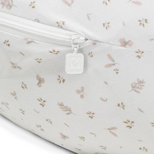Cojin de lactancia Luna 80x185x16 CM Plumeti Rosa