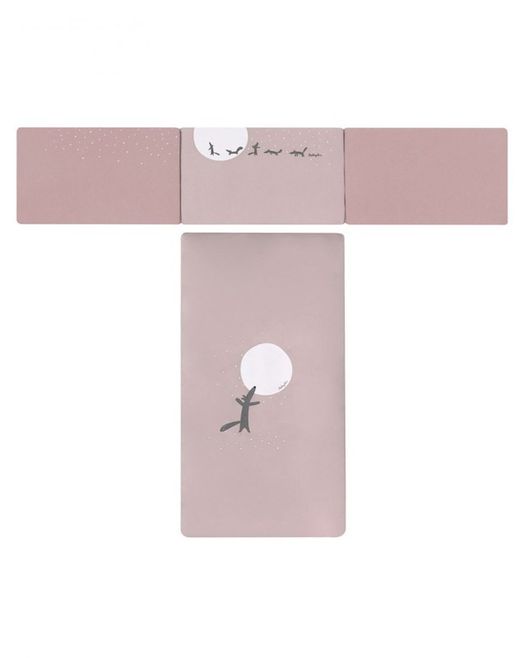 Colcha + Protector 140x70 Moss Rosa Babyclic