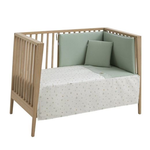 Colcha + Protector Cuna 60 Ardi Verde  60x120x3 de Cambrass