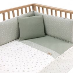 Colcha + Protector Cuna 60 Calma 60x120x3 de Cambrass