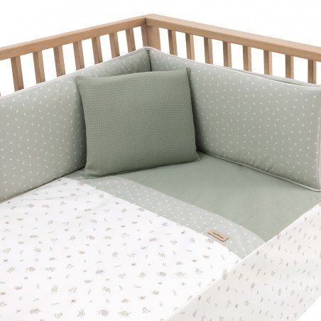 Colcha + Protector Cuna 60 Calma 60x120x3 de Cambrass