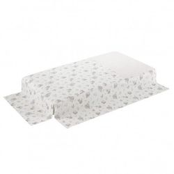 Colcha + Protector Cuna 120x60 Globe Crudo de Cambrass