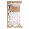 Colcha + Protector Cuna 60 Senda Beige 60x120x3 de Cambrass