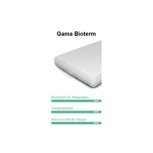 Colchón cuna Volana Malva 117x57 de Lémur