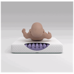 Colchón cuna Volana Malva 117x57 de Lémur