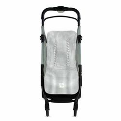 Colchoneta I love vichy cuadro gris de Walking Mum