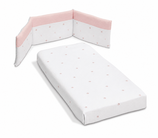 Pack textil de colcha + protector para cuna 120x60 de Cotinfant