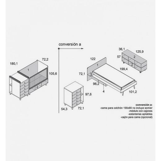 Convertible Cube de Ros