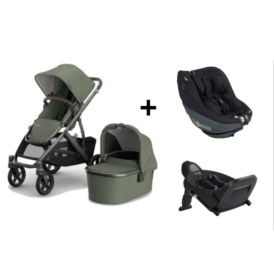 Cruz V3 Duo de UPPAbaby con BeSafe bundle Beyond² 360 B Dillan
