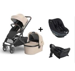 Cruz V3 Duo de UPPAbaby con BeSafe bundle Beyond² 360 B