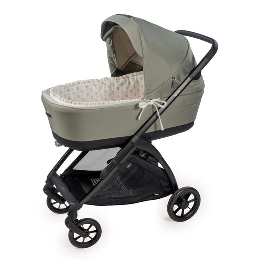 Cubre cuco varillas + Sábana bajera Botton flores de Walking Mum