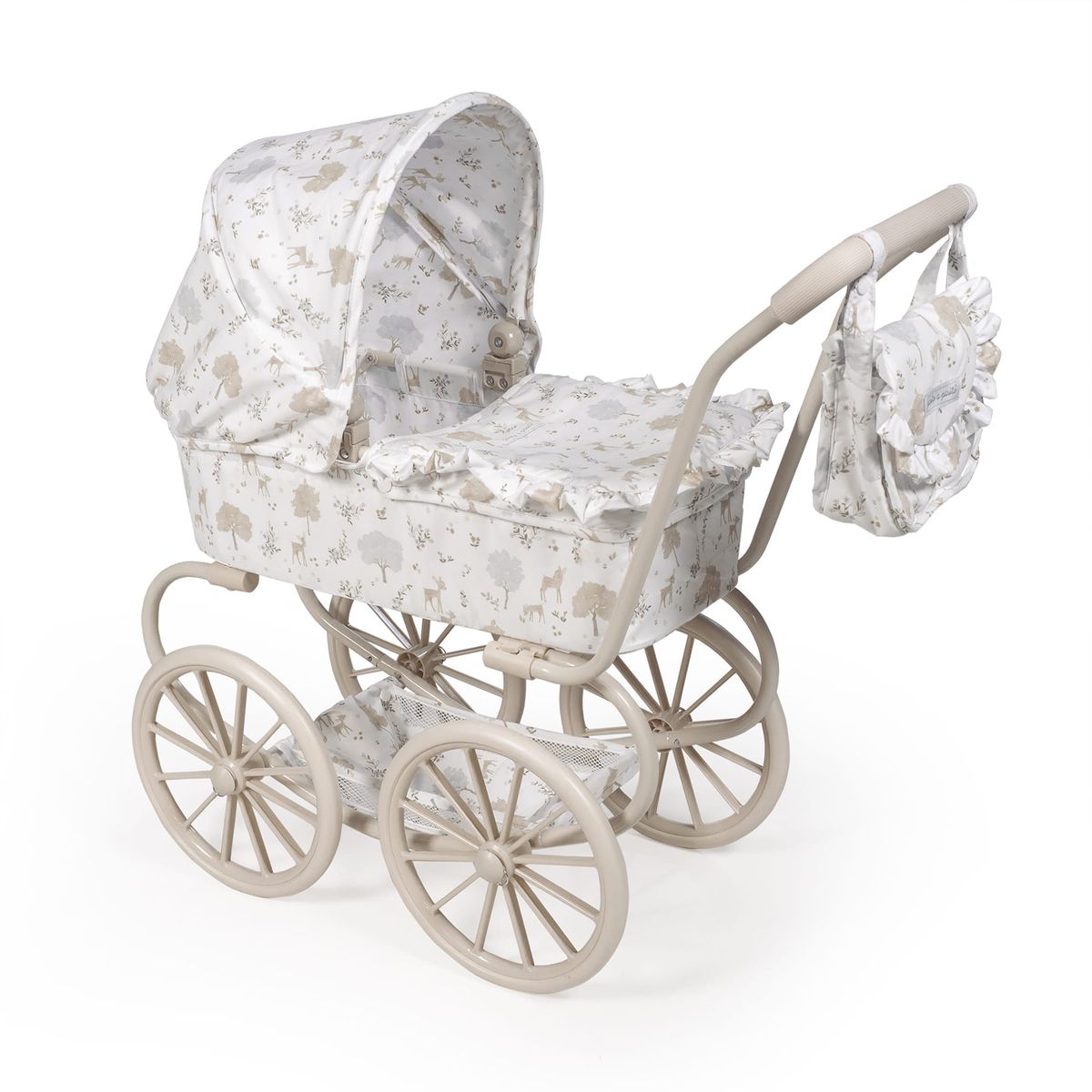 Cochecito de muñecas ruedas grandes de Pasito a Pasito